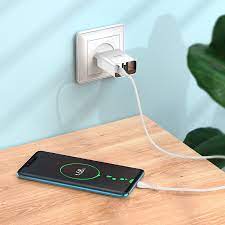 Hoco Wall charger “C100A” PD20W + QC3.0 EU set with cable Hoco Wall charger “C100A” PD20W + QC3.0 EU set with cable
